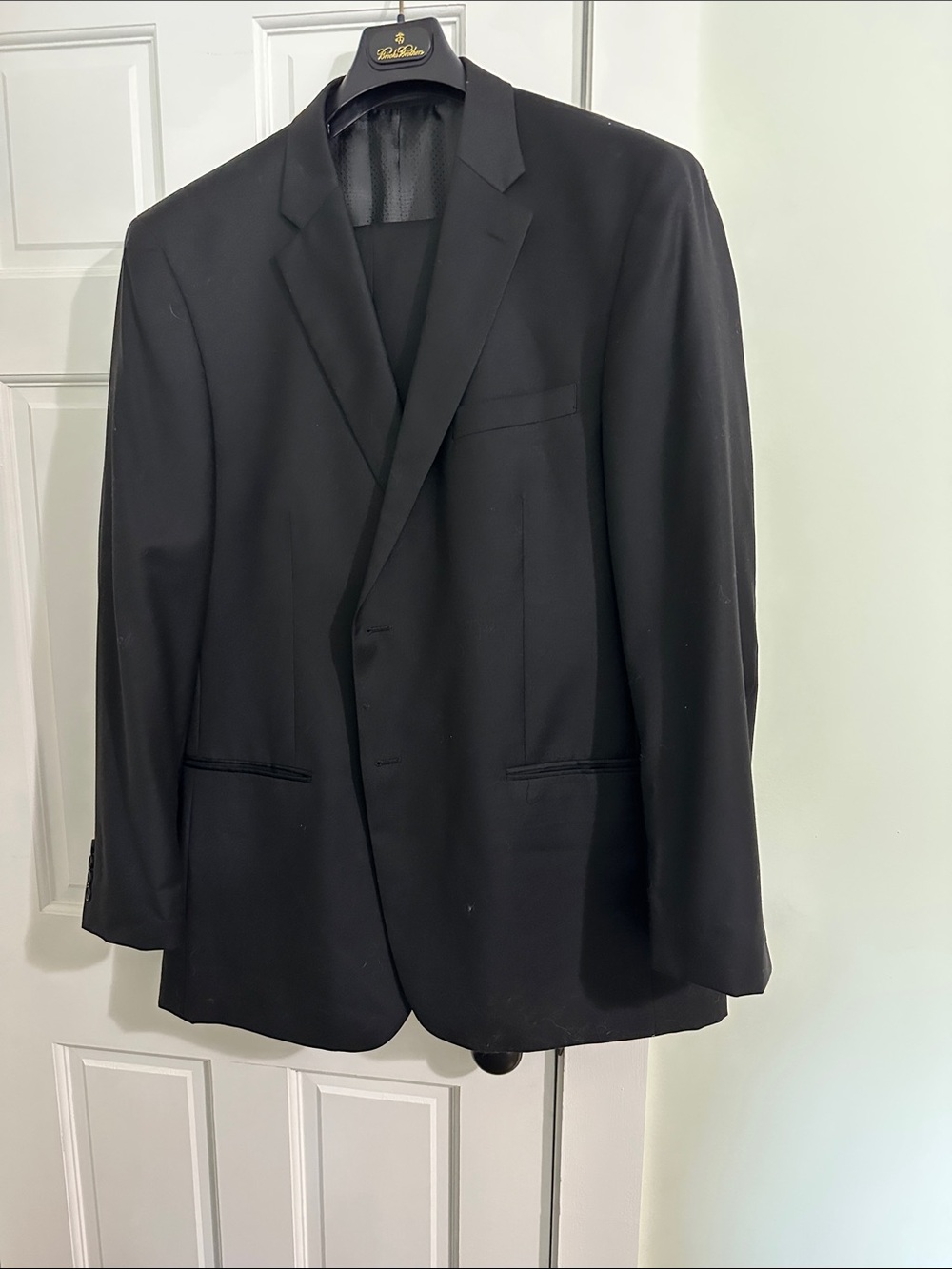 Alfani Black Men's Suit Jacket with Subtle Dot Lining